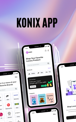 Android application Konix screenshort