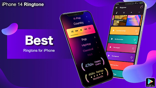 Android application iPhone 14 Pro Max Ringtones screenshort