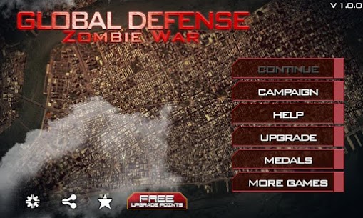 Global Defense: Zombie War For PC installation