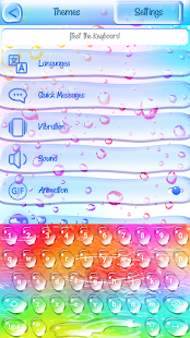 Color Rain Water Keyboard Live 1.0.4 APK screenshots 2