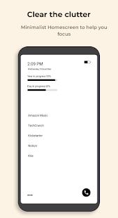 Minimalist Productivity Launcher for Focus & Goals 3.3 APK screenshots 1