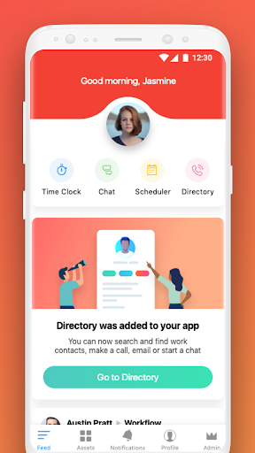Android application ORIANi screenshort