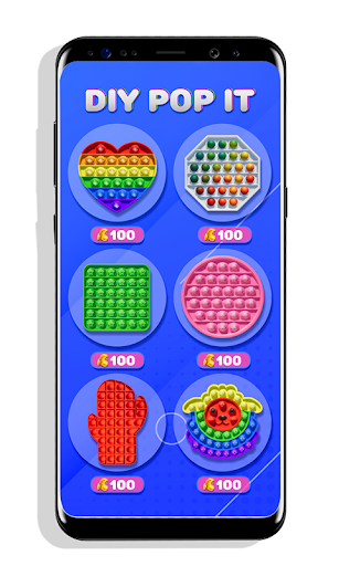 Android application DIY Pop It Fidget Toys! Poppop screenshort