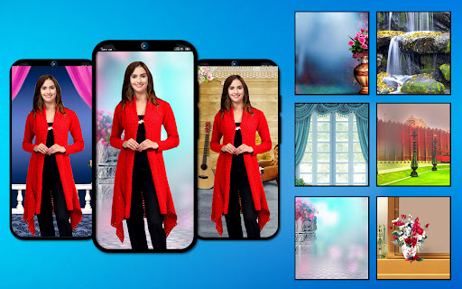 Android application Dress change photo editor screenshort