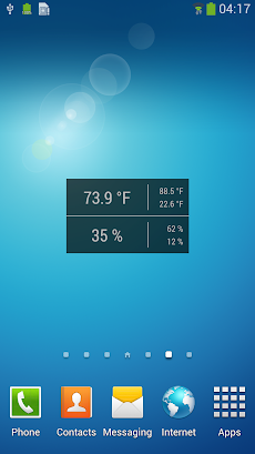 Temperature / Humidity Widgetのおすすめ画像2
