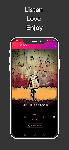 Android application Oldies Music Radio screenshort