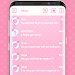 Pink messenger theme Latest Version Download