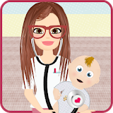 baby nurse games icon