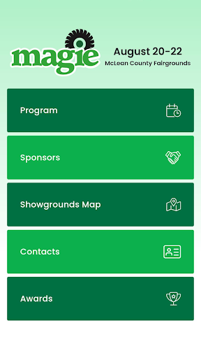 IFCA Events App Screen 2