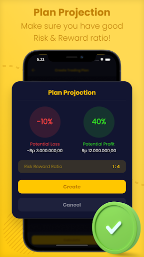 Schedio - Trading Plan Screen 2