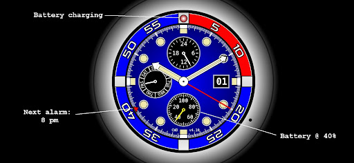 Desk Clock with Soda Bezel Screen 3