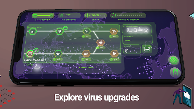 #4. Megavirus: Digital Apocalypse (Android) By: Bad Monkee GmbH