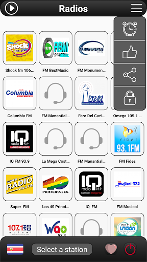 Costa Rica Radio FM Screen 2