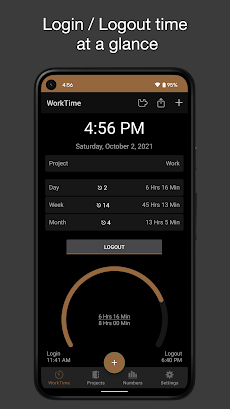FlexLog - Work Time Trackerのおすすめ画像1