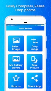 Photo Resizer – Image Compress Capture d'écran