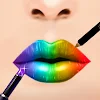 Diy Lip Art: Makeup Game icon