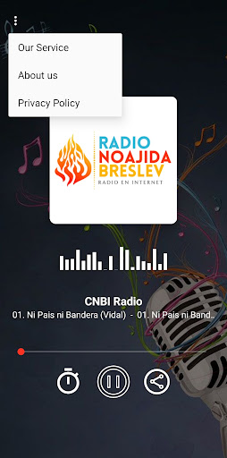 CNBI radio Screen 2