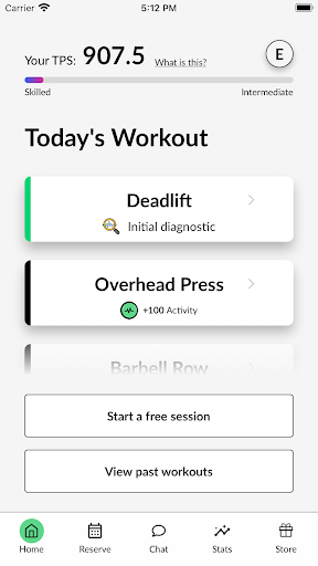 Android application EvenLift screenshort