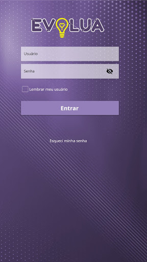 Android application Evolua screenshort