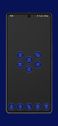 Blue - Silver Line Icon Pack Screenshot 4 - AppWisp.com