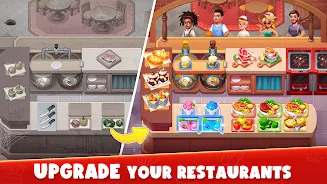 Cooking Tour: Restaurant Games screenshot 1
