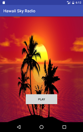 Android application Hawaii Sky Radio screenshort