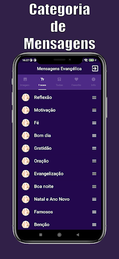 Mensagens e Imagens Evangélica Screen 2