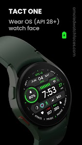 TACT ONE: Wear OS Watch face Unknown