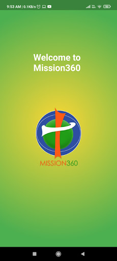 Android application Mission360 screenshort