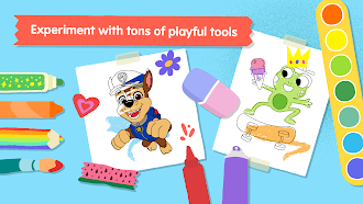 Game screenshot Crayon Club: Color PAW Patrol apk download