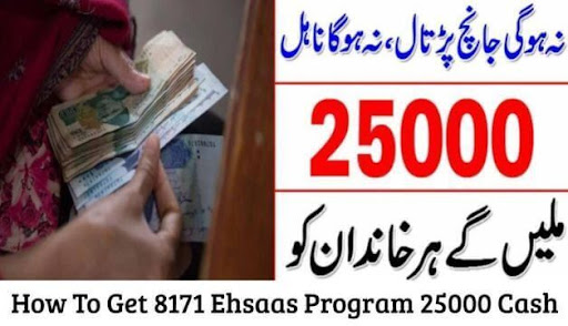 PM Ehsas Programe 25000