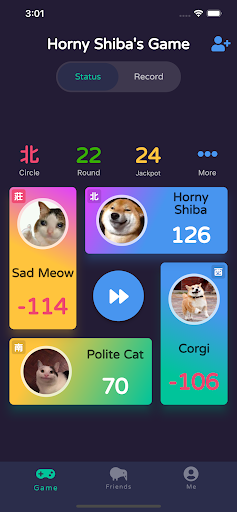 Android application Mahjong la screenshort