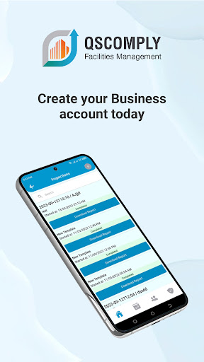 Android application QSComply V2 screenshort
