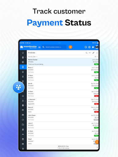 Screenshot of Accounting App - Moon Books