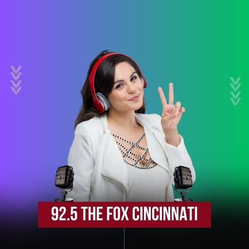 92.5 The Fox Cincinnati logo