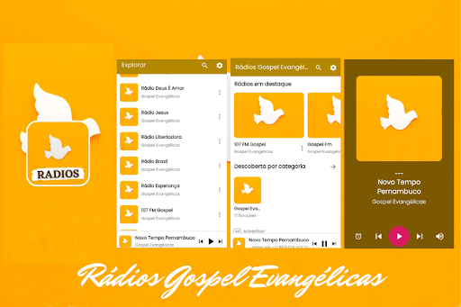 Android application Rádios Gospel Evangélicas C screenshort