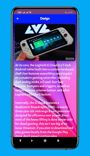 Logitech G Cloud guide