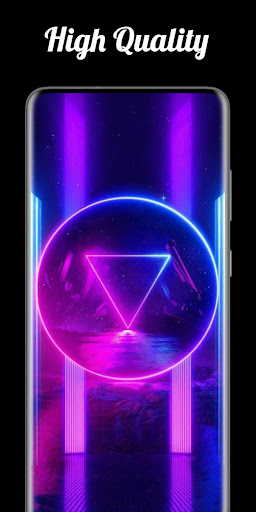 Android application Neon 4K Wallpapers screenshort