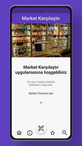 Android application Market Karşılaştır screenshort
