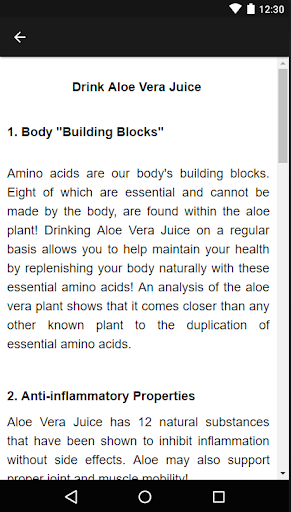 Benefits of Aloe Vera