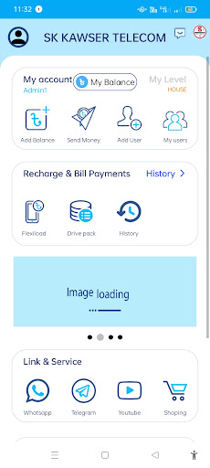 Android application SK KAWSER TELECOM screenshort