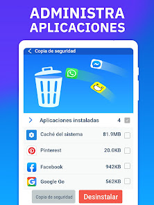 Captura de Pantalla 21 Limpiador de teléfonos español android