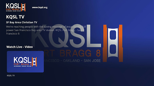 Android application KQSL TV screenshort