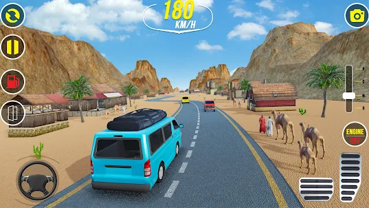 Dubai Van Driving Simulator 3D