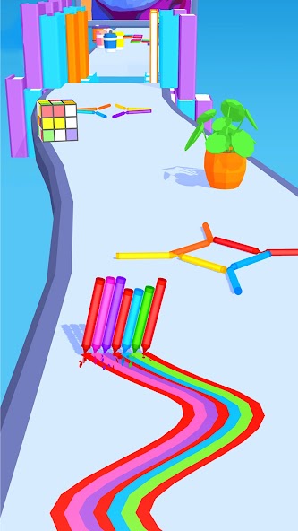 Pencil Rush 3D 0.8.34 APK + Mod (Unlimited money / Unlocked) for Android