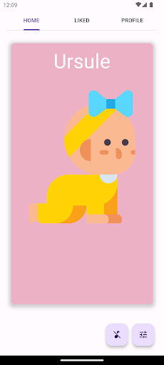 Android application Baby Namely screenshort