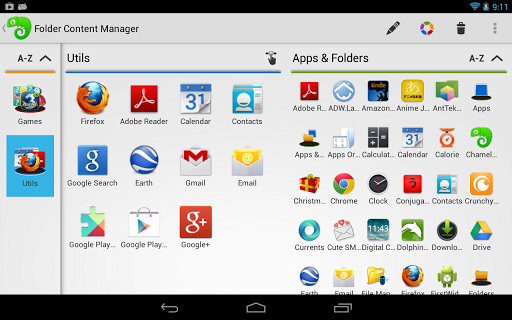 Chameleon App Folders