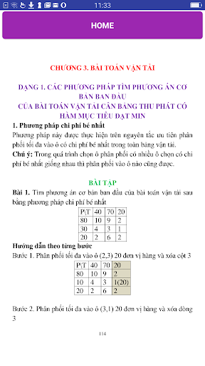 Bài tập Mô hình toán kinh tế Screen 3