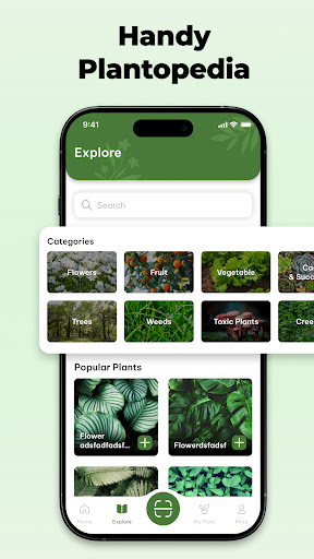 Screenshot of Plant Identifier & Plant Care