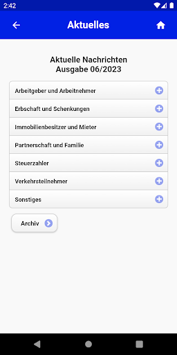 Meine Rechtsanwalt-App Screen 2